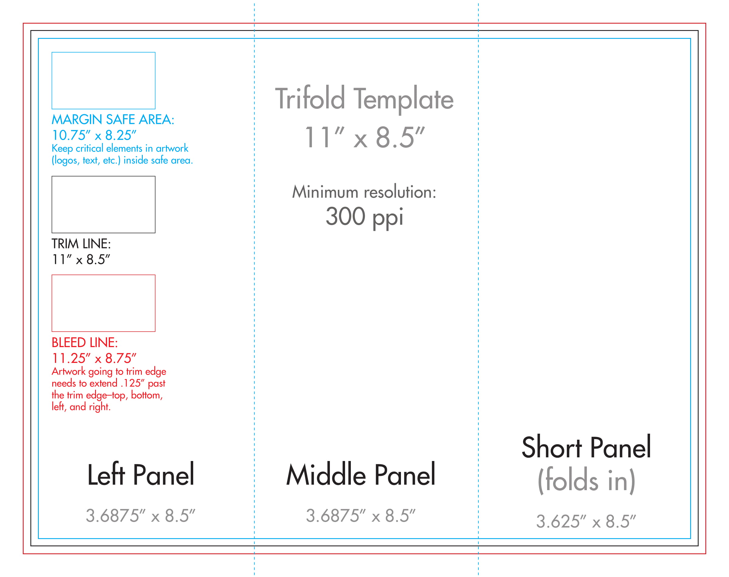 Small Brochure Size