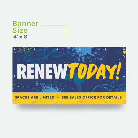 Vinyl Banners and Custom Banner Printing - Perfect for Outdoor Use